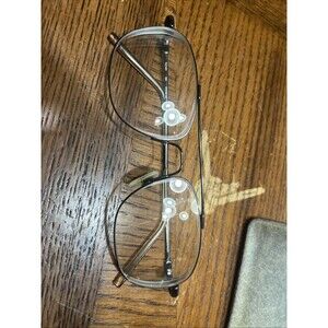 TECHNOlite Flex TLF 521 GM Gunmetal 57-18-145 Eyeglass Frames ONLY Aviator T160